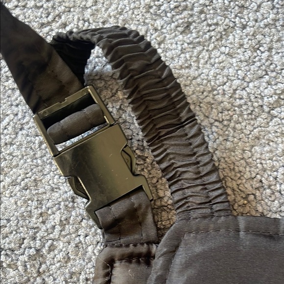 London Fog Black Insulated Overalls with Adjustable Straps - Picture 4 of 5